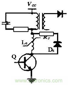 具有飽和電抗的開通緩沖回路