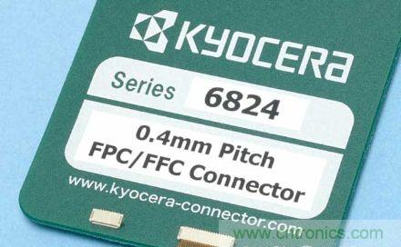 圖題：“6824系列”0.4mm的FPC/FFC連接器