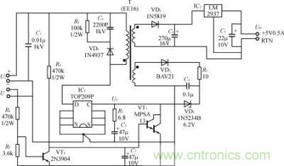 一種具有掉電保護(hù)功能的復(fù)合型開(kāi)關(guān)電源