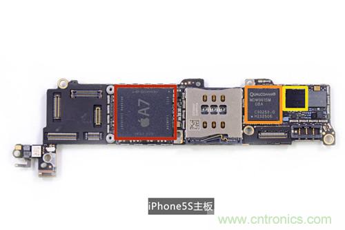 土豪金iPhone 5S拆解：內(nèi)部結(jié)構(gòu)升級(jí)，維修難度增加