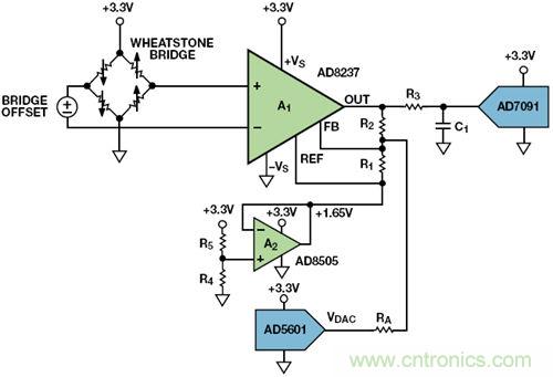 針對單電源工作模式而修改的失調(diào)移除電路