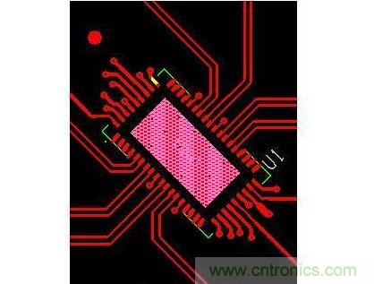 小間距QFN封裝PCB設(shè)計串擾抑制分析