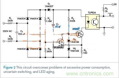 新一代LED光耦電路設計，改進老化和能耗