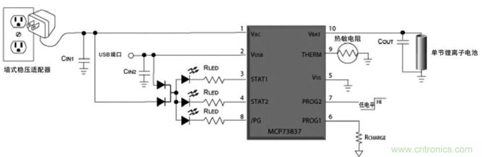 為便攜式系統(tǒng)設(shè)計(jì)線(xiàn)性鋰離子電池充電器