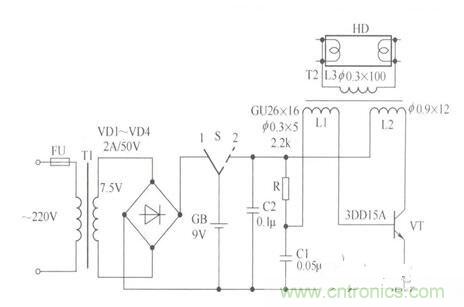 應(yīng)急照明燈電路