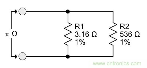 πΩ,1/(2π),eΩ等非標(biāo)準(zhǔn)電阻有哪些"妙用"？