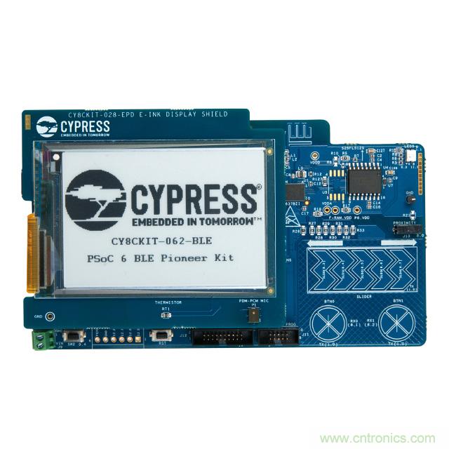 Cypress Semiconductor PSoC 6 BLE Pioneer 套件現(xiàn)已入庫(kù) Digi-Key；客戶預(yù)訂訂單陸續(xù)發(fā)貨中