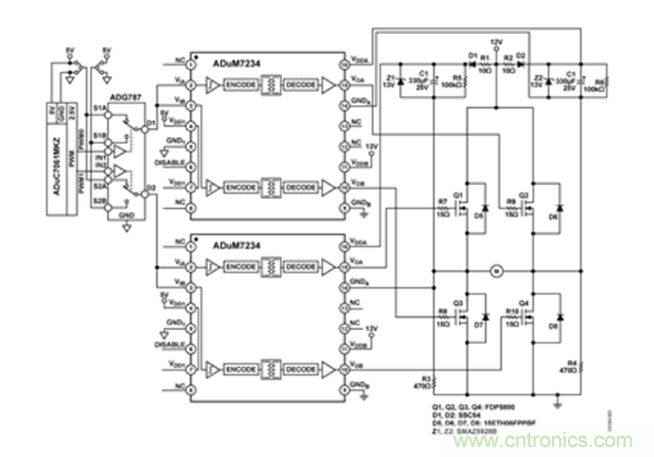 實驗室電路系列：隔離全橋驅(qū)動電路