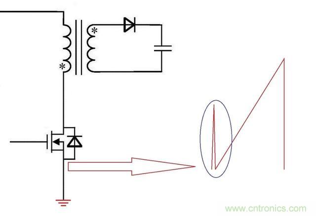 反激電源高壓MOS管電流尖峰怎么產(chǎn)生的？如何減小電流尖峰？