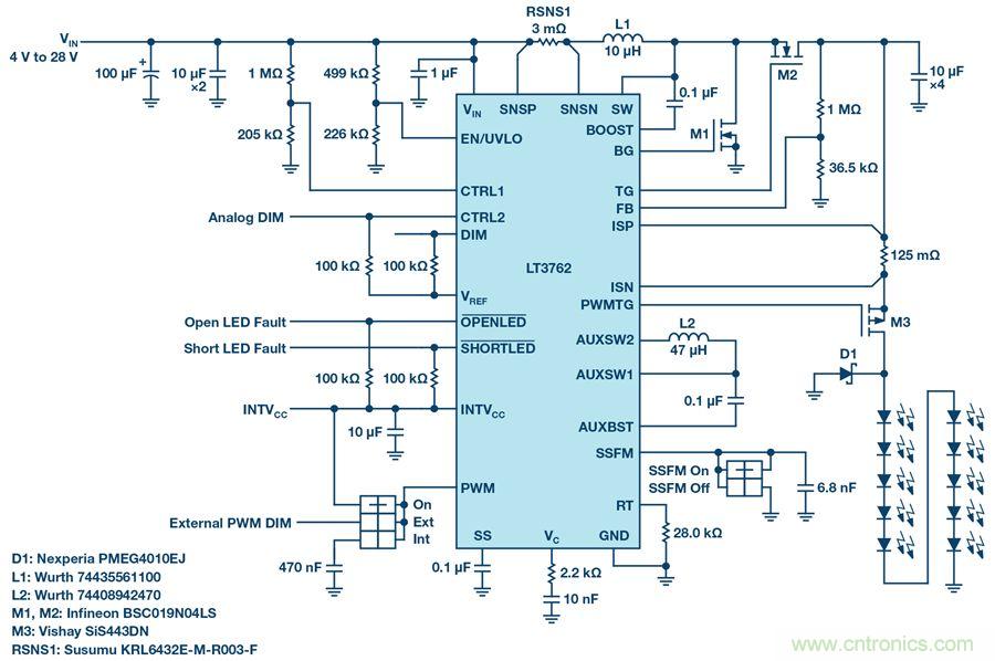 告別效率損耗源，這款器件隨時為大電流LED供電