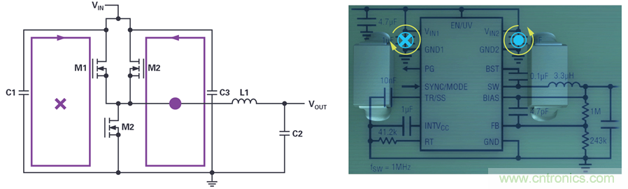 是否可以將低EMI電源安裝到擁擠的電路板上？