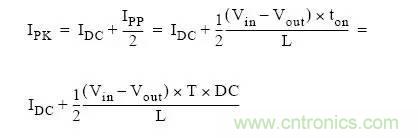 解析電感上的DC電流效應