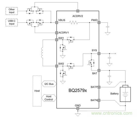 Buck-Boost集成電路提供更快的充電速度，更長的電池壽命