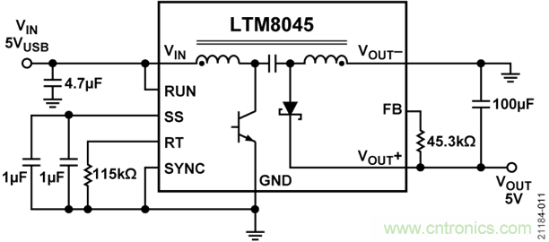 USB供電、915MHz ISM無線電頻段、具有過溫管理功能的1W功率放大器