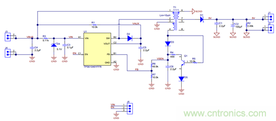 寬輸入電壓、高效率、5V&250mA輸出反激變流器設(shè)計(jì)