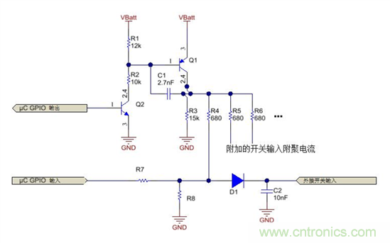 多開關(guān)檢測接口：為實(shí)現(xiàn)更小型、更高效設(shè)計(jì)集成化功能