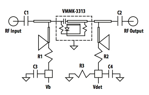 在 15 至 33 GHz 應(yīng)用中使用 VMMK－3313