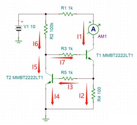 2個(gè)NPN三極管組成的恒流電路，如何工作？