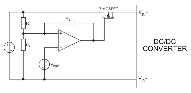 啟動期間轉(zhuǎn)換器上的負載減少浪涌電流