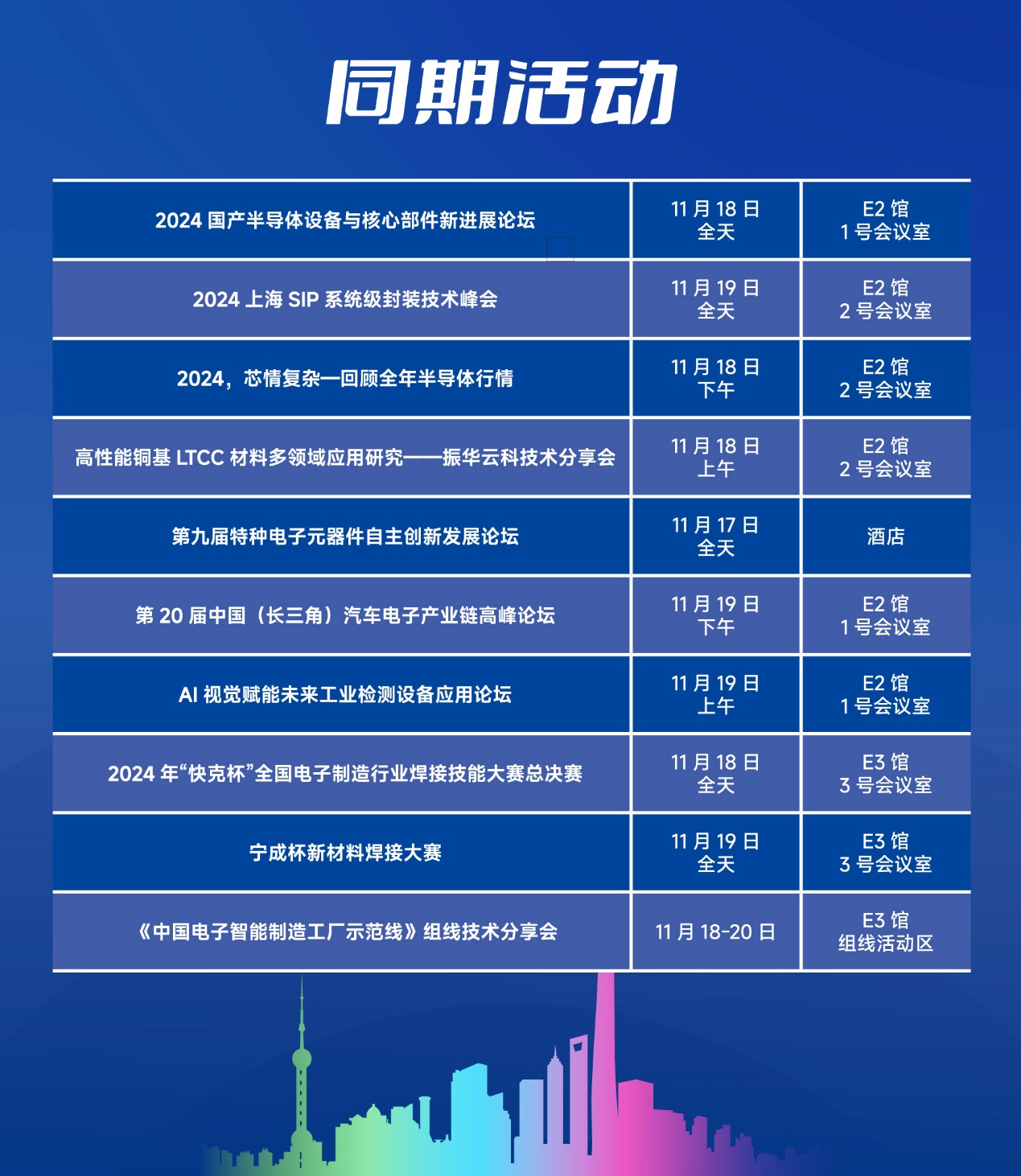 第104屆中國電子展精彩內(nèi)容搶先看，11月上海與您相約！